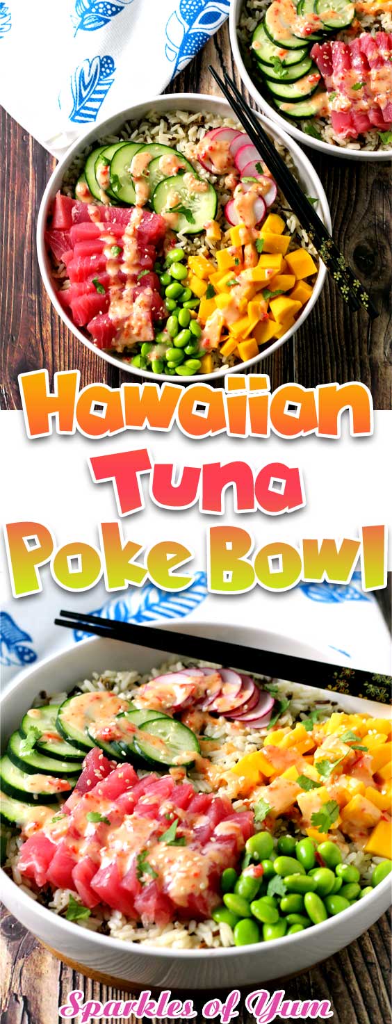 Hawaiian Tuna Poke Bowl