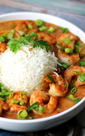 Cajun Shrimp Etouffee - Sparkles of Yum