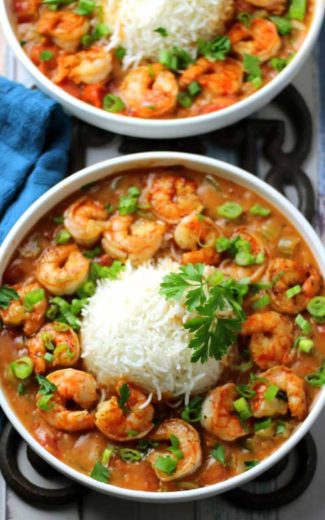 Cajun Shrimp Etouffee - Sparkles Of Yum