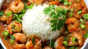 A dish that is so creamy with seasonings that just wake up your taste buds. This Shrimp Etouffee recipe is not too spicy, it just blends all of it's parts together in perfect harmony. It is so delicious and so satisfying.