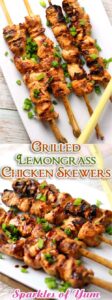 A mouth-watering dish that is sure to satisfy any craving, these Grilled Lemongrass Chicken Skewers are loaded with bold flavors.
