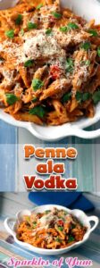 A classic pasta dish that just never gets old. Penne ala Vodka is the perfect blend of creamy, tomato-y goodness with a bold kick of vodka that elevates the entire dish. #dinnerideas #pasta #penne #pennealavodka #comfortfood #datenight