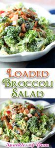 With its vibrant colors, bold flavors, and satisfying textures, this broccoli salad is not just a feast for the taste buds, but also a feast for the eyes. #sidedish #salad #broccoli #bacon #apples