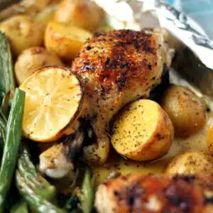 This Sheet Pan Lemon Chicken and Potatoes dish is not only a breeze to make but also delivers a burst of fresh, vibrant flavors that will have your family coming back for seconds.