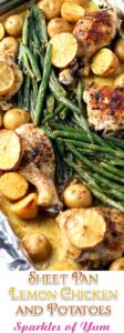 This Sheet Pan Lemon Chicken and Potatoes dish is not only a breeze to make but also delivers a burst of fresh, vibrant flavors that will have your family coming back for seconds. #chicken #recipe #dinnerideas #sheetpan #easyrecipe